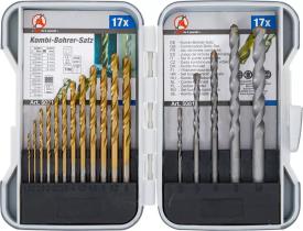 BGS 50818 - JUEGO DE BROCAS COMBINADAS | 1,5 - 10 MM | 17 PIEZAS