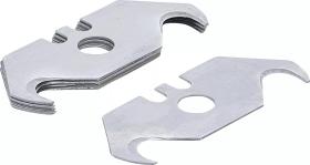 BGS 97976 - JUEGO DE CUCHILLAS TIPO GANCHO | 19 MM | 5 PIEZAS