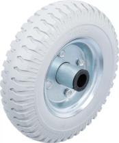 BGS 80670 - RUEDA PARA CARRETILLA / CARRO DE TRANSPORTE | PU, GRIS |