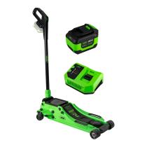 JBM 60065 - GATO HIDRAULICO CARRETILLA 3T A BATERIA +BATERIA+CARGADOR